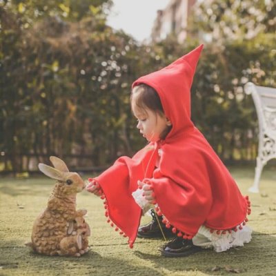 微信个性红色系女生伤感头像