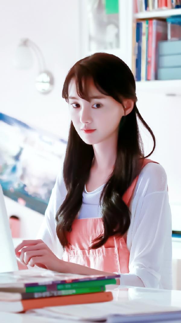 微信好看郑爽手机壁纸