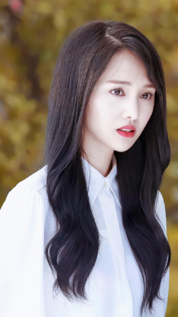 微信好看郑爽手机壁纸