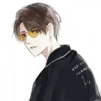 微信个性帅气男生二次元头像