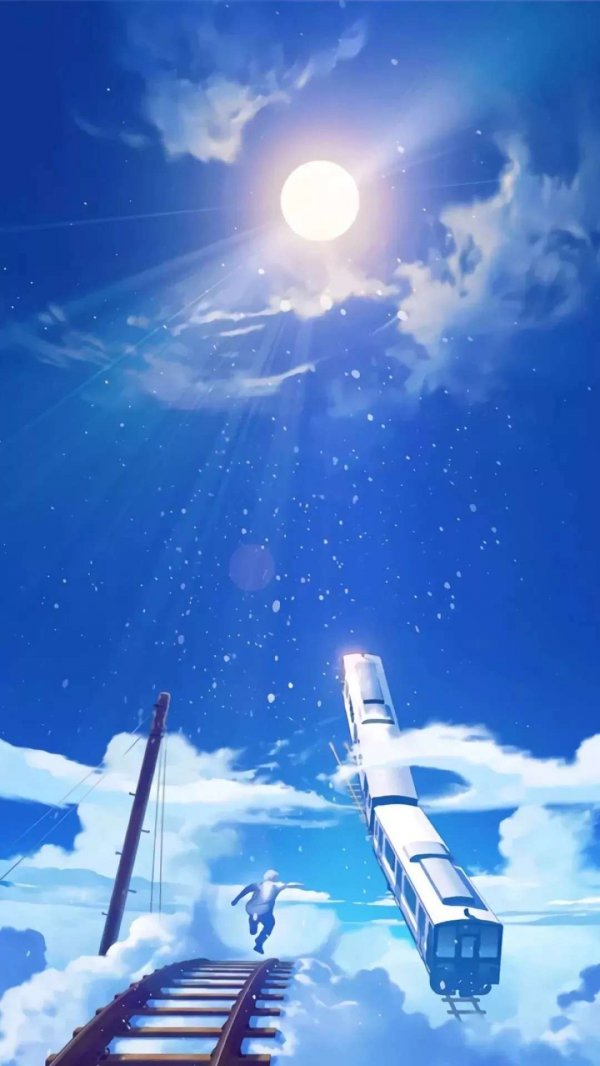 微信唯美个性插画手机壁纸