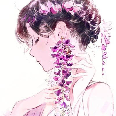 微信个性古风女生动漫头像