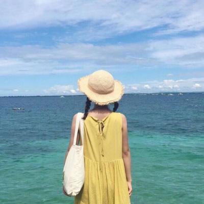 微信个性高清海边女生头像