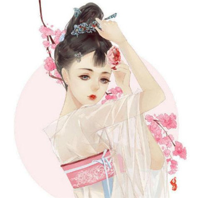 微信个性古风女生动漫头像