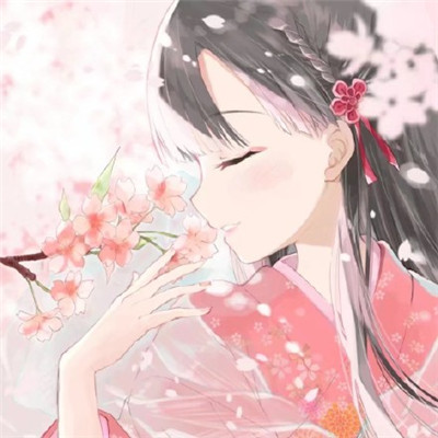 微信个性古风女生动漫头像