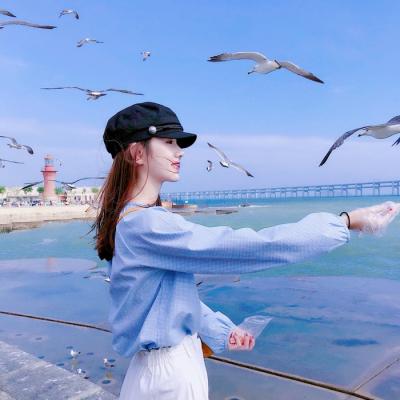 微信个性高清海边女生头像