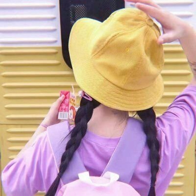微信好看的紫色系女生头像