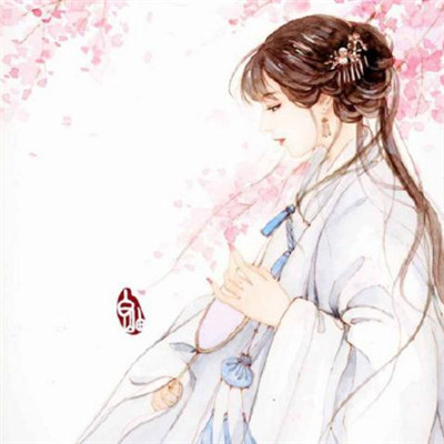微信个性古风女生动漫头像
