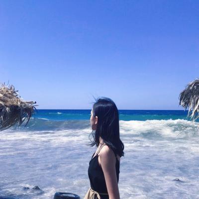 微信个性高清海边女生头像
