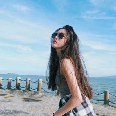 微信个性高清海边女生头像
