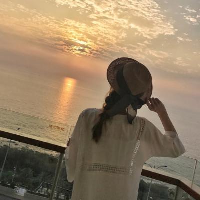 微信个性高清海边女生头像
