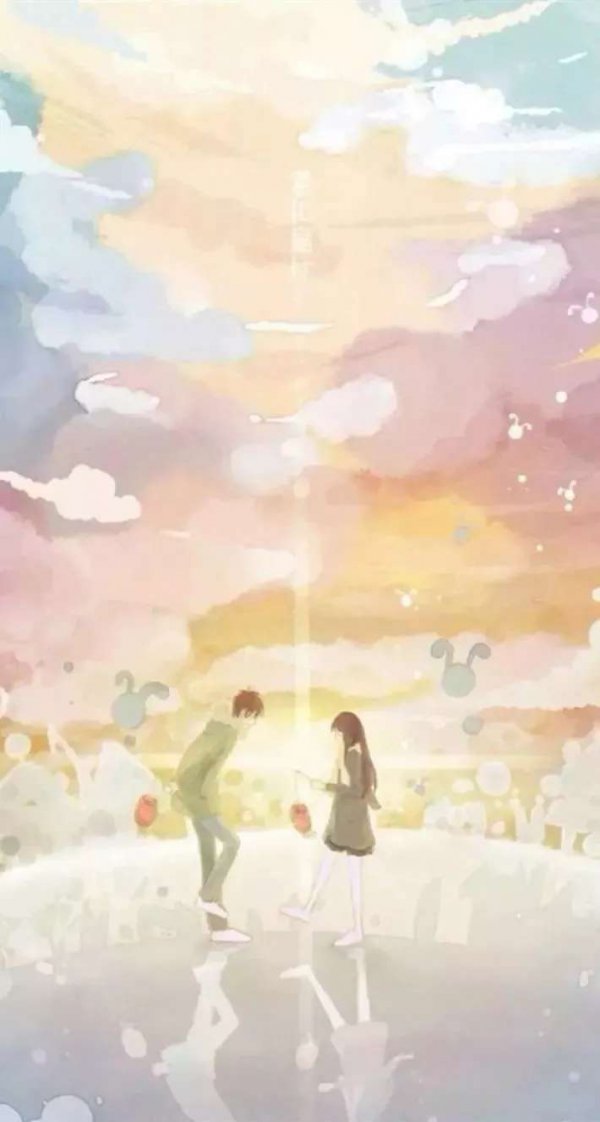 微信唯美个性插画手机壁纸