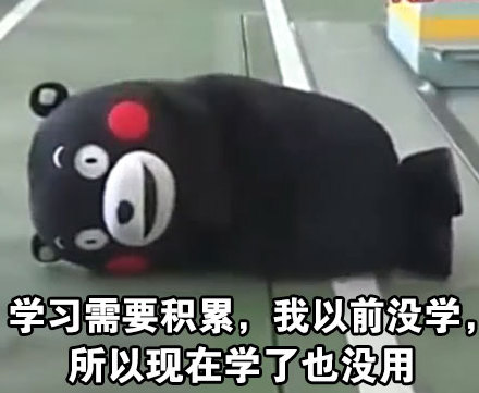 微信熊本熊恶搞学习表情包