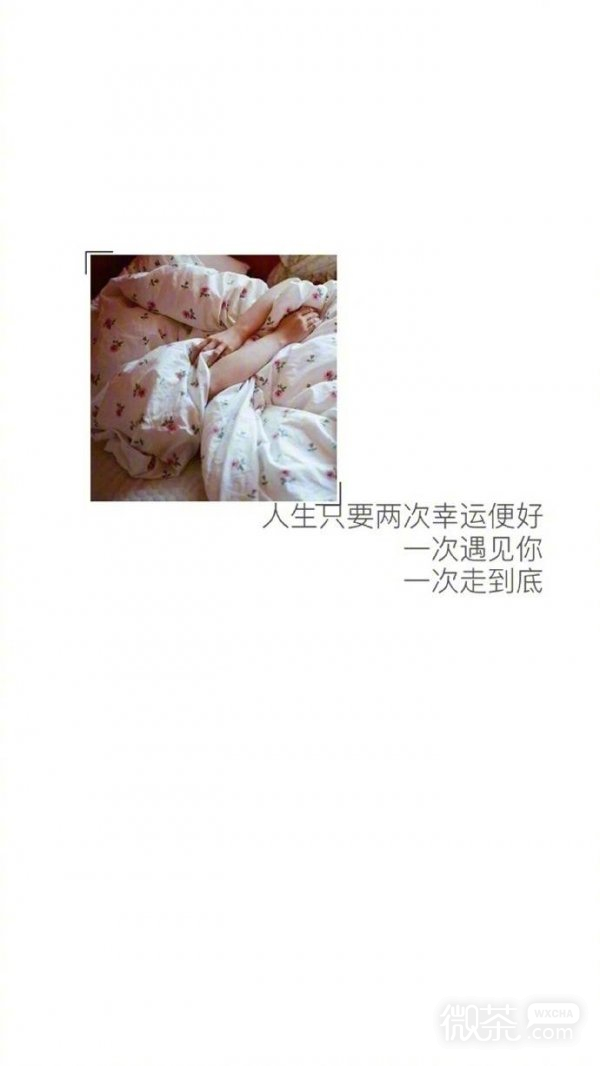 微信唯美清新文字聊天背景