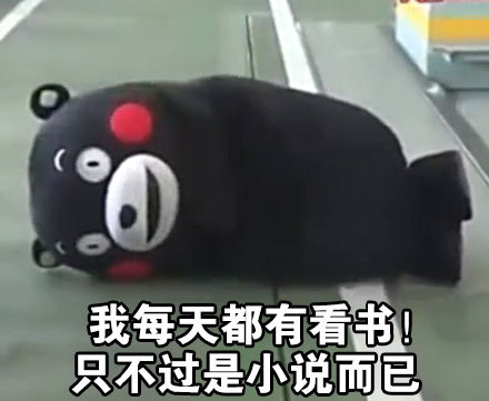 微信熊本熊恶搞学习表情包