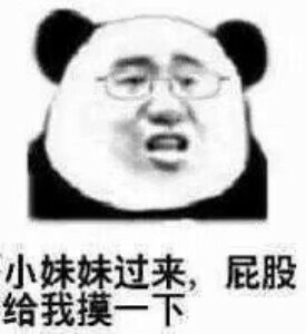 微信熊猫头污污污聊天表情包
