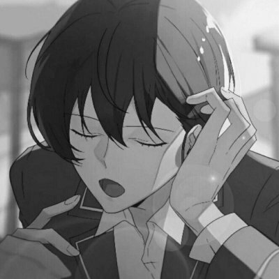 微信伤感二次元男生头像