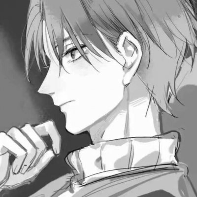 微信伤感二次元男生头像