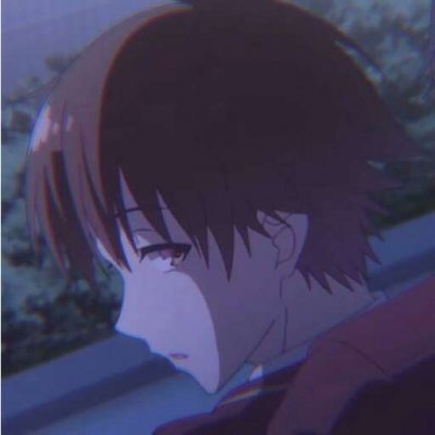 微信伤感二次元男生头像