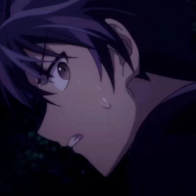 微信伤感二次元男生头像