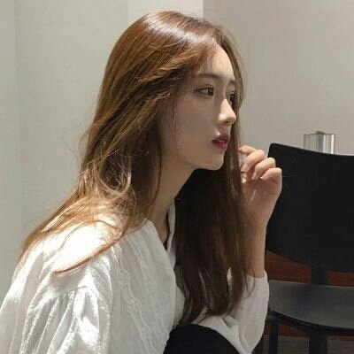 微信个性霸气女生侧脸头像