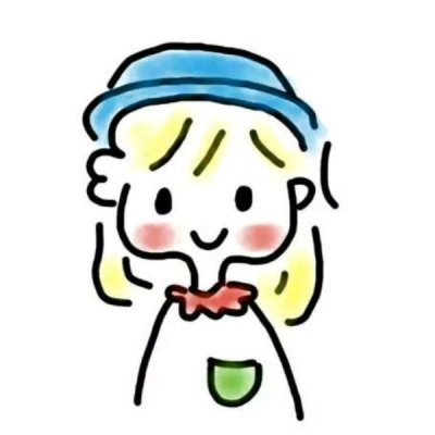 微信简约风女生动漫头像