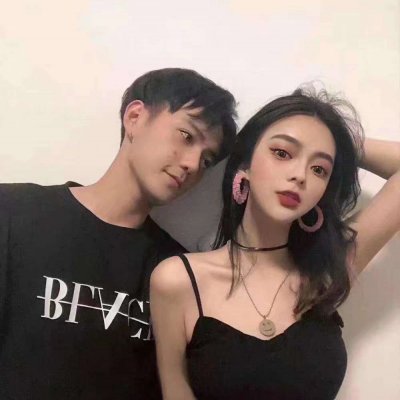 微信个性超拽情侣头像