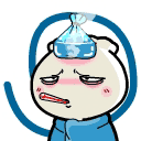 可爱饭头和饺子仔仔微信爆笑表情包下载