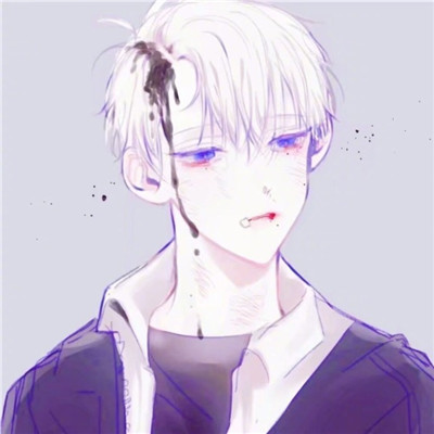 微信霸气社会二次元男生头像