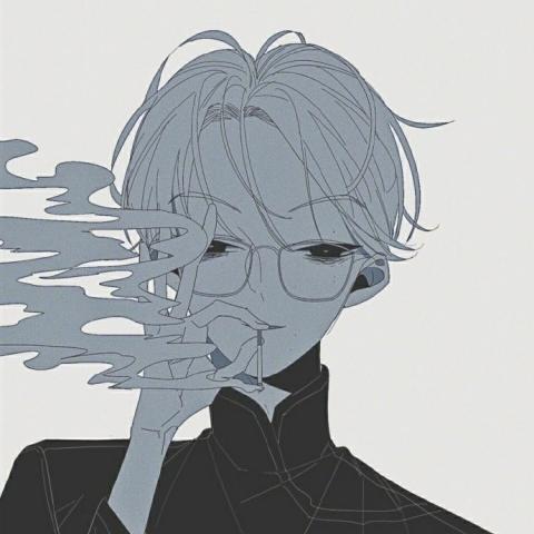 微信霸气个性男生二次元头像