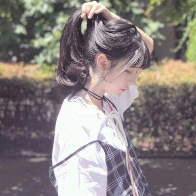 微信个性霸气女生侧脸头像