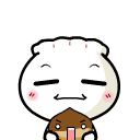 可爱饭头和饺子仔仔微信爆笑表情包下载