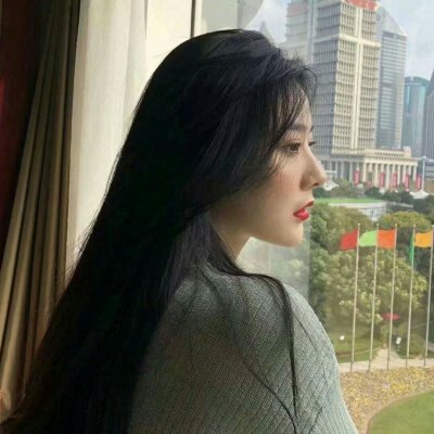 微信个性霸气女生侧脸头像