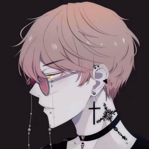 微信霸气个性男生二次元头像