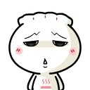 可爱饭头和饺子仔仔微信爆笑表情包下载