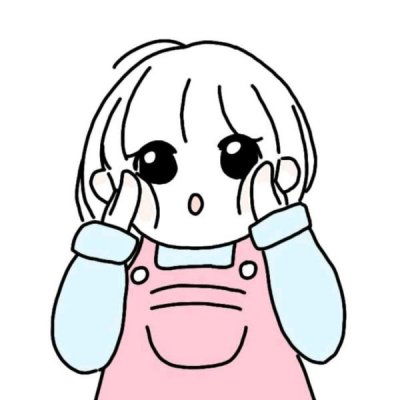 微信简约风女生动漫头像