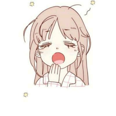 微信简约风女生动漫头像