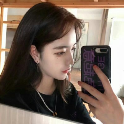 微信个性霸气女生侧脸头像