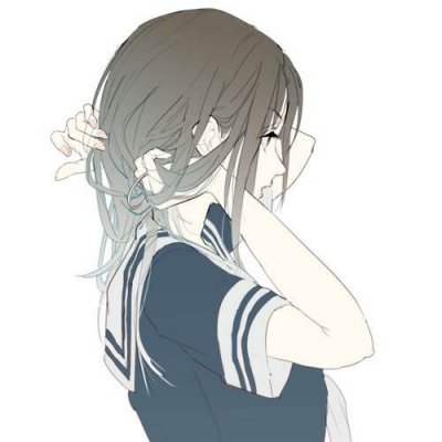 微信高冷美艳女生二次元头像