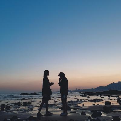 微信唯美意境情侣头像