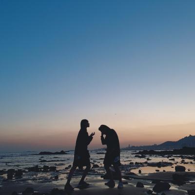 微信唯美意境情侣头像