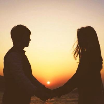 微信唯美意境情侣头像