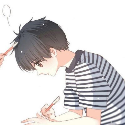 微信清新二次元情侣动漫头像