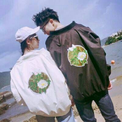 微信青春时尚范情侣头像
