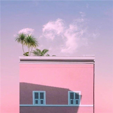 微信粉嫩系唯美小清新朋友圈配图