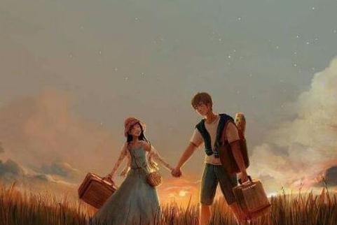 微信好看情侣动漫朋友圈配图