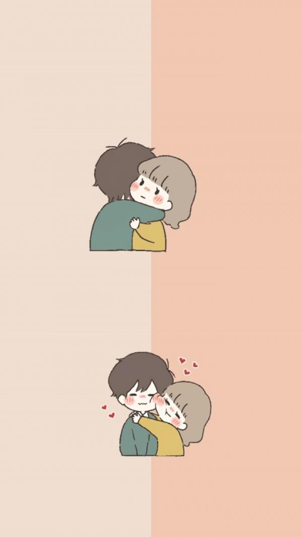 微信个性卡通动漫情侣聊天背景