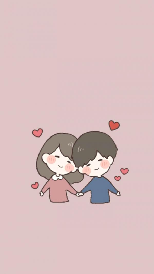 微信个性卡通动漫情侣聊天背景