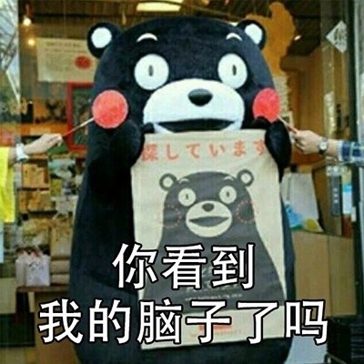 你看到我男朋友了吗微信熊本熊恶搞表情包