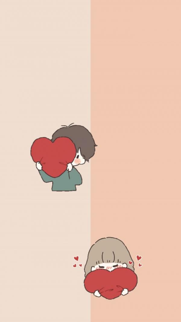 微信个性卡通动漫情侣聊天背景